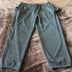 Supreme Black and White Logo Track Pants